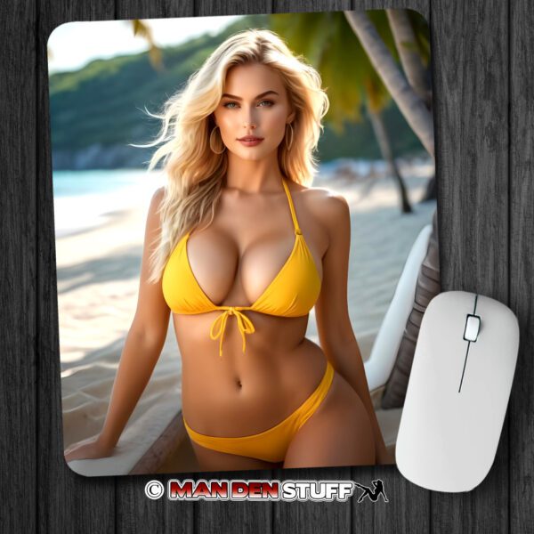 Sexy Swimsuit Model Mouse Pad #3