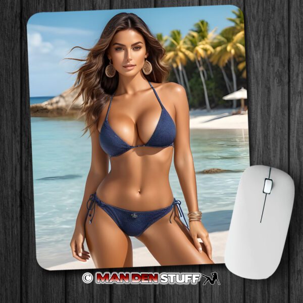 Sexy Swimsuit Model Mouse Pad #4