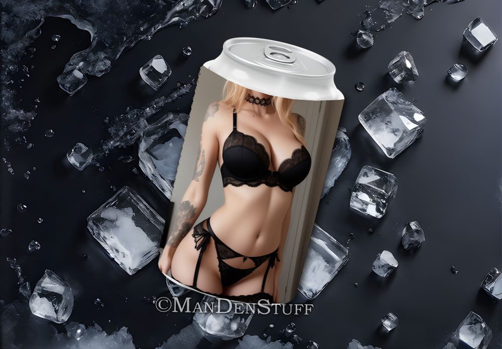 Personalized Sexy Gift Set - Beer Cozie, Coaster & Mouse Pad - Image 5