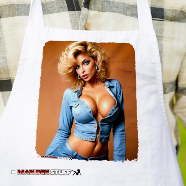 Sexy 80's Babe Chef / BBQ Apron
