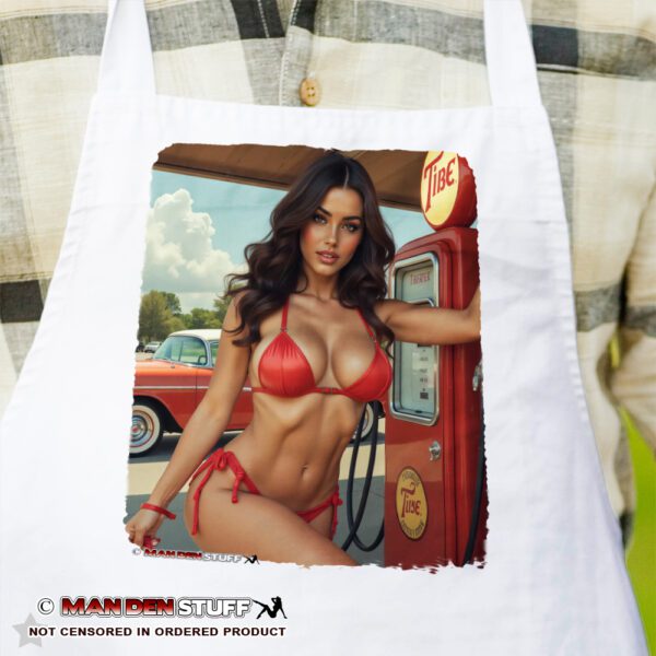 Bikini Babe & Classic Car Apron #2