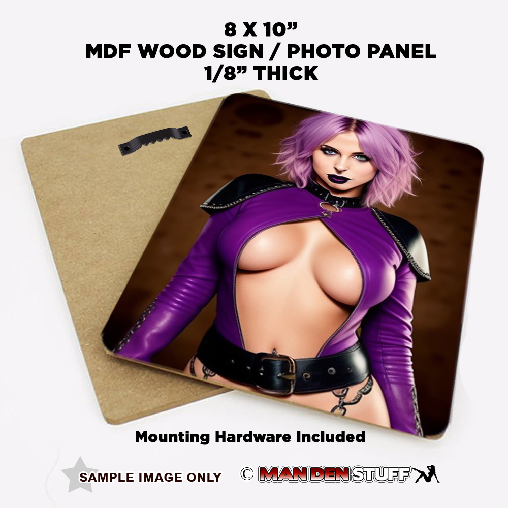 Personalized Sexy - 8x10 Wall Sign - Full Color - Custom Image - Image 3