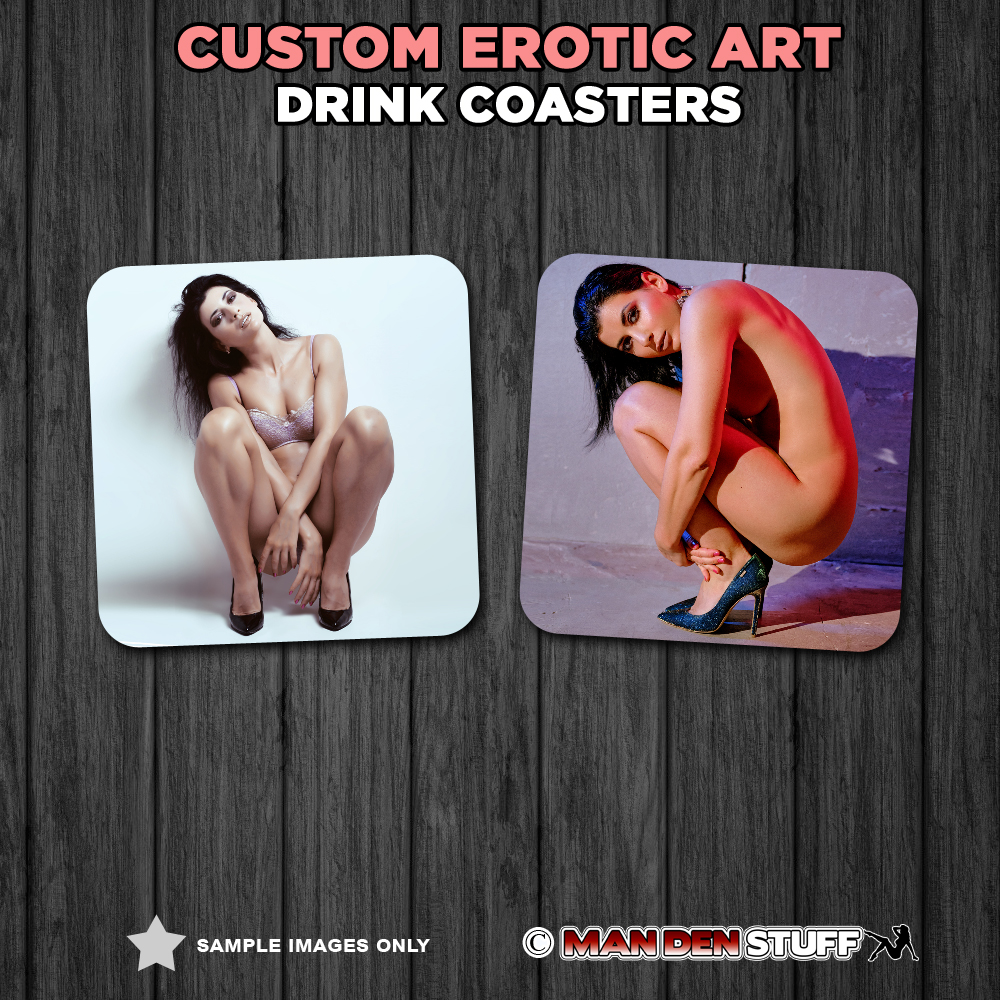 Personalized Sexy - Drink Coasters- Custom Image - Image 3