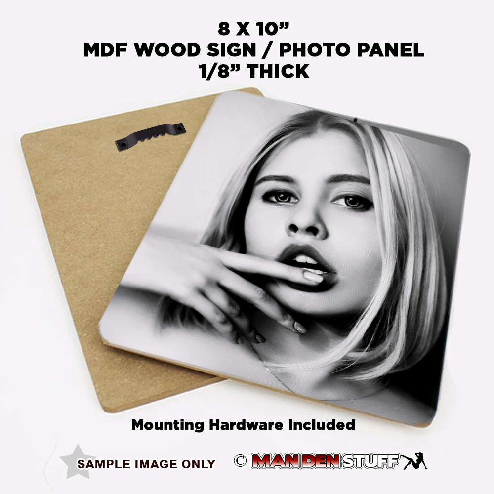 Personalized Sexy - 8x10 Wall Sign - Black & White - Custom Image - Image 2