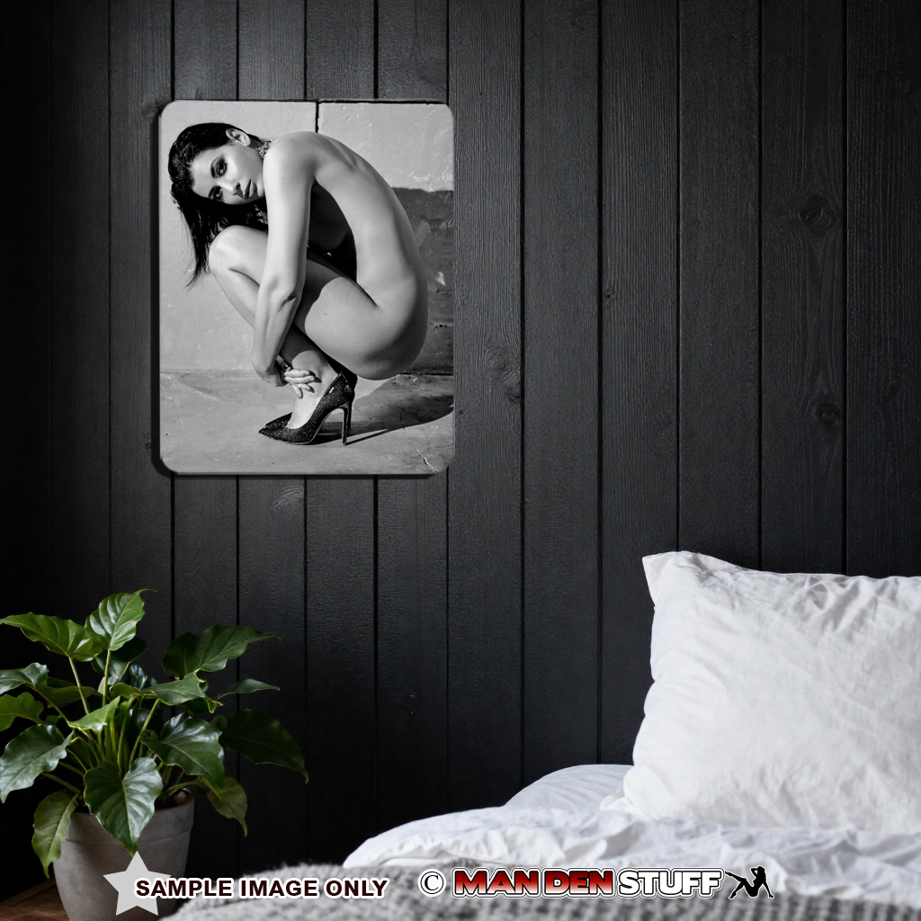 Personalized Sexy - 8x10 Wall Sign - Black & White - Custom Image - Image 4